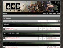 Tablet Screenshot of forums.aceteam.cl